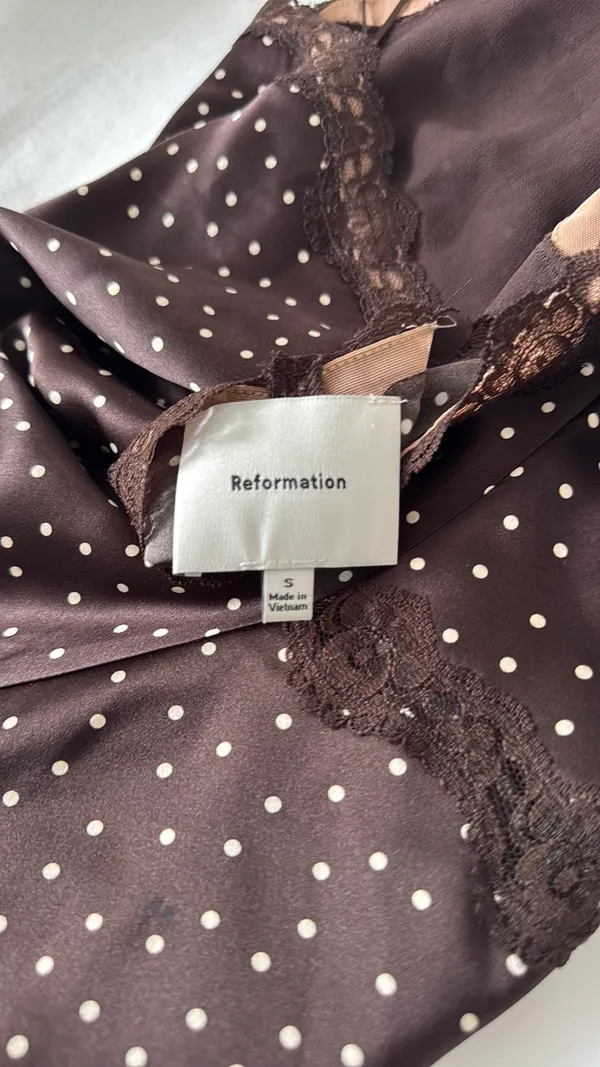 Reformation Silk Top Tank - Image 4