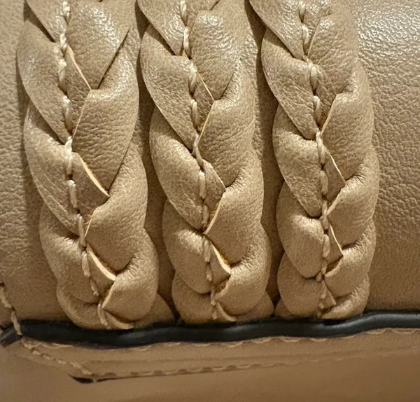 Beige Crossbody with Tassels Tan - Image 4