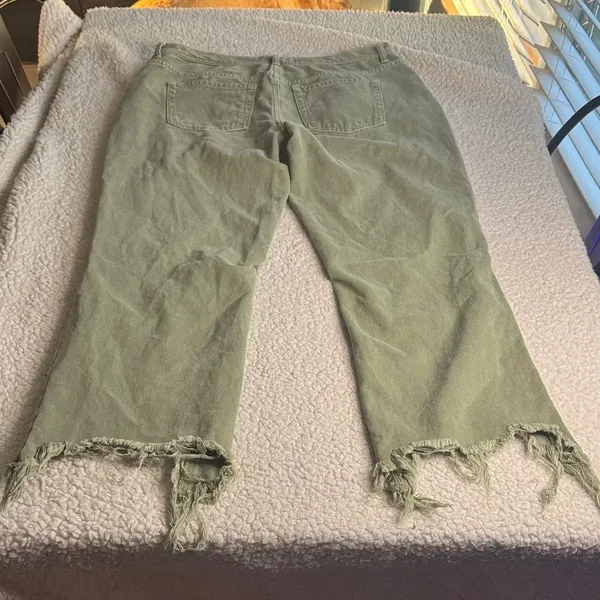 Free People We The Free Distressed Sage Jeans - Image 3