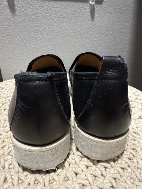 • Everlane • Women’s Black 100% Leather Street Sneaker Size 9 - Image 2