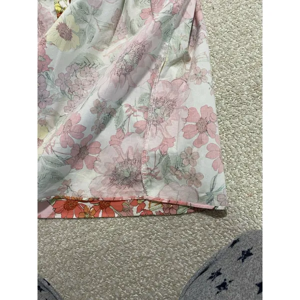 Camisa Con Estampados De Flores Para Mujer Talla Xs Marca Buddy Y Love Algodón - Image 15