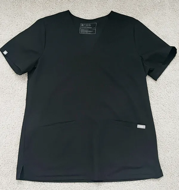 Fig Casma 3 Pocket Scrub Top - Image 3