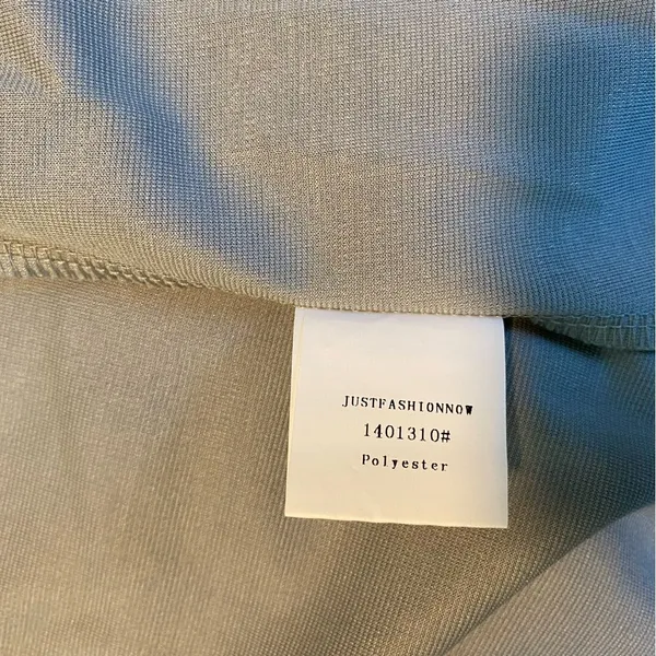 JFN Just Fashion Now Womens Charming Gray Wrap Loose Casual Plain Coat XL(12) - Image 7