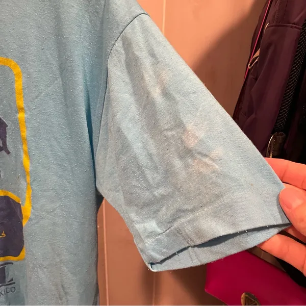 Vintage 80s blue Corona Beer Club single stitch t-shirt fun Cozumel spring break - Image 7