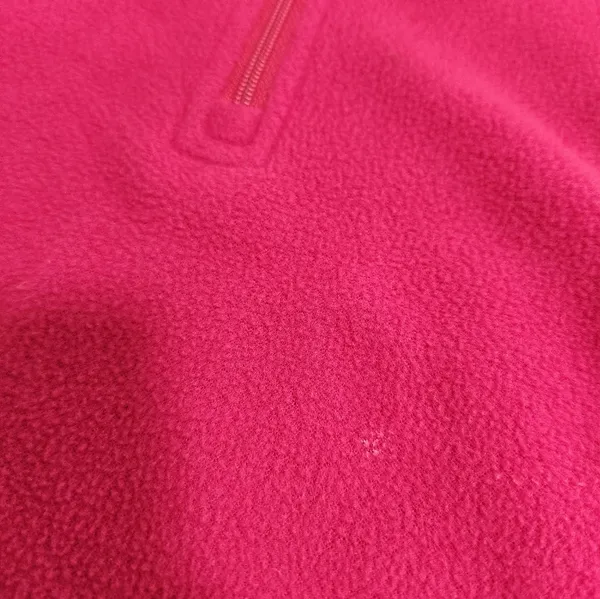 Patagonia Pink Fuzzy Sherpa Half Zip Pullover Sweater Size Medium - Image 5
