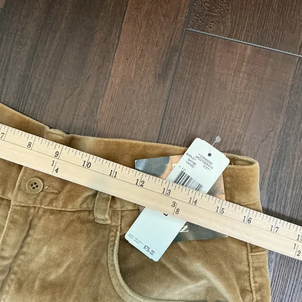 Lauren Ralph Lauren Aristocrats Corduroy Pants Barley Tan High Rise 16 NWT - Image 6