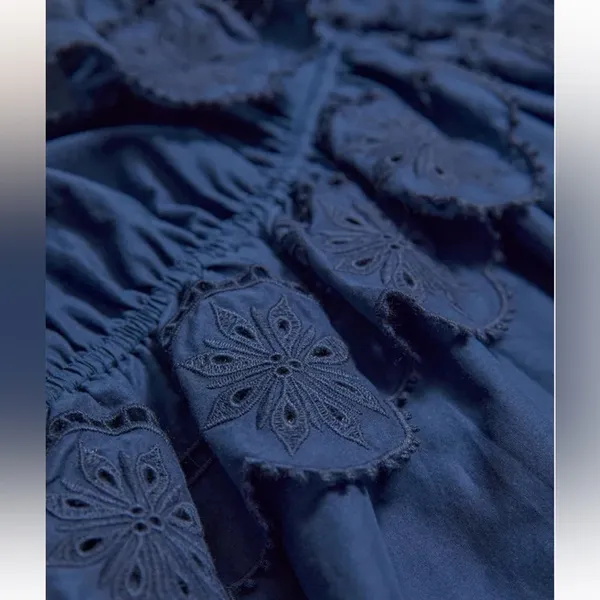 & OTHER STORIES Embroidered Strappy Mini Dress - Image 13