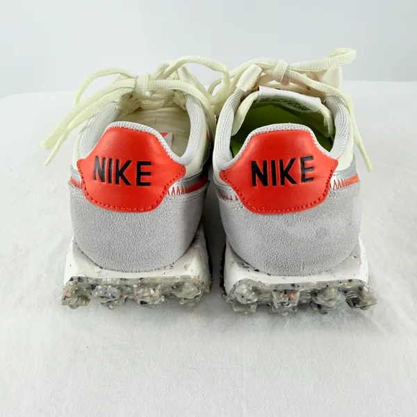 Nike Woman's Waffle‎ Racer Crater Sneaker in Coconut Milk Size 7 - Image 8