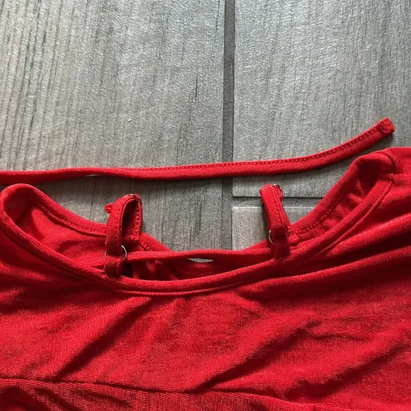Red mini dress - Image 6