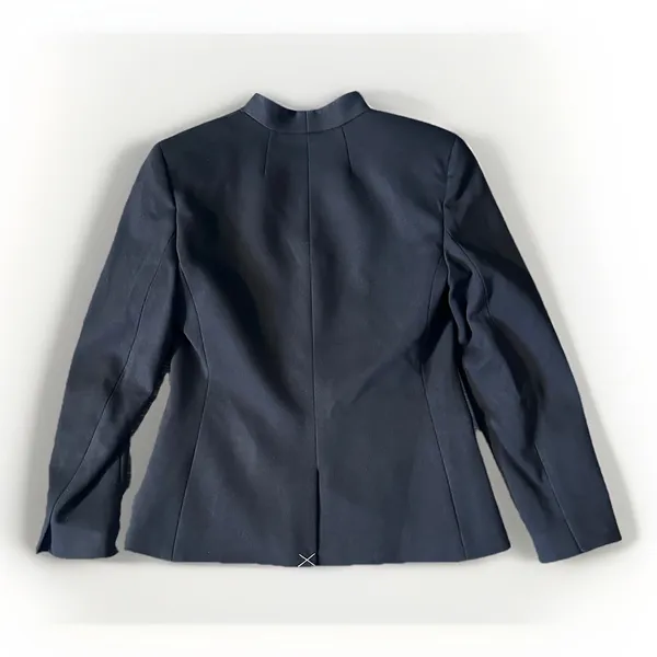 J CREW Going Out Blazer In Stretch Twill Black Size 4 - Image 9