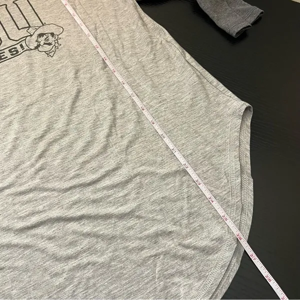 Piko Women’s Gray Oklahoma OSU Pokes Bamboo Top Medium NWT‎ - Image 10