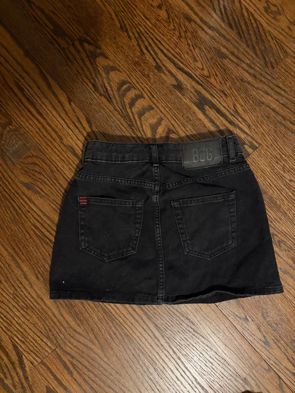 Urban Outfitters Black Jean Skirt - Image 2