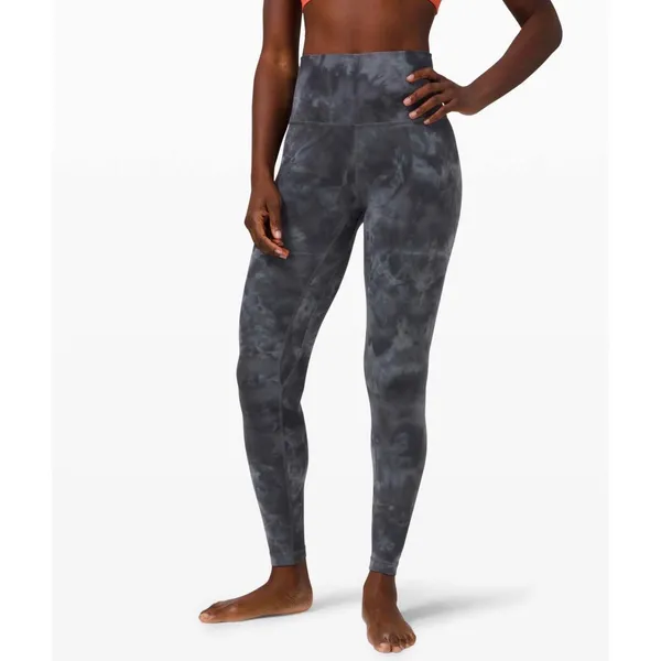 Lululemon Align High Rise Pant 25 Diamond Dye Graphite Grey Bronze Green 18 PLUS - Image 3