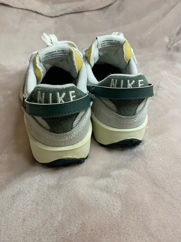 Nike Waffle Debut Vintage 'White Vintage Green' Sneakers Shoes Size 8 - Image 2
