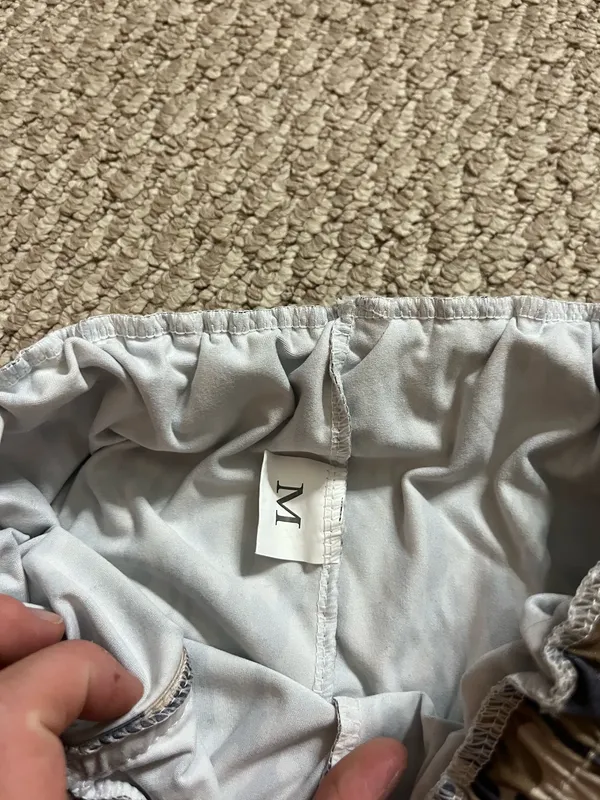 Camo shorts Green Size M - Image 3