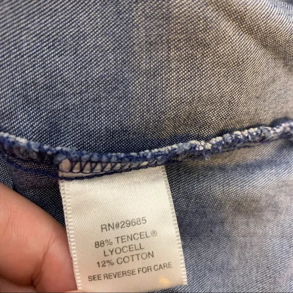 NWOT Pendleton round up let‎ er buck chambray top - Image 7