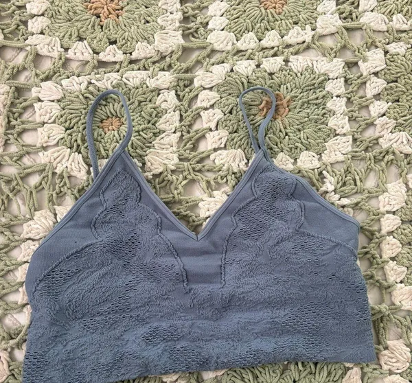 Blue bralette Tank - Image 3