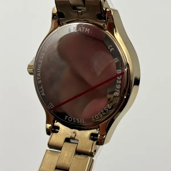 Fossil BQ3916 Women’s Modern Sophisticate 30mm Gold-Tone Stainless Steel – NWBT - Image 2