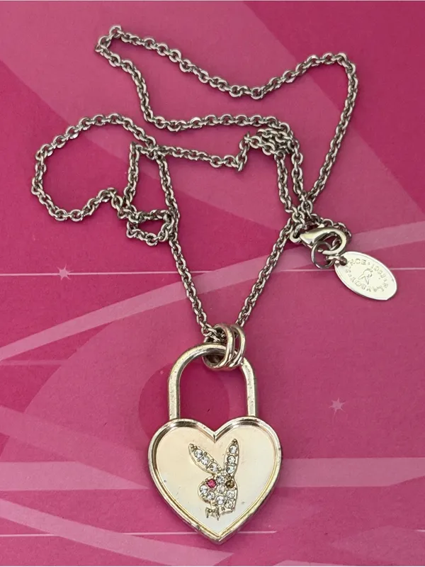 Playboy bling bunny necklace - Image 2