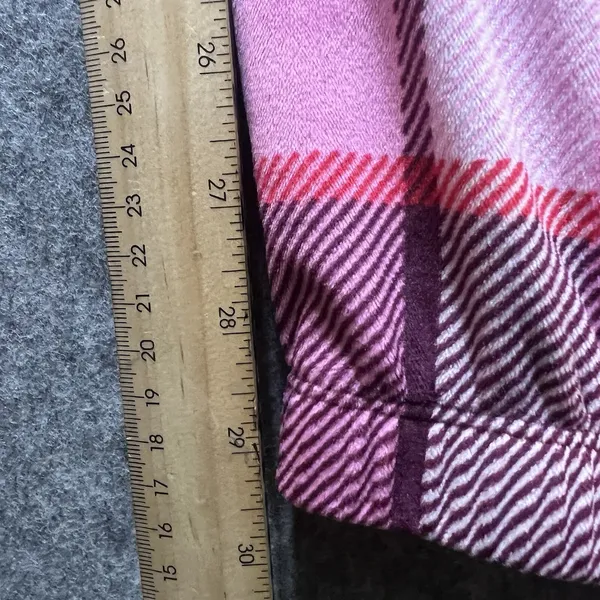 Joyspun XL Pink Red Plaid Pajama‎ Set Sleepwear Loungewear Long Sleeve Soft - Image 9