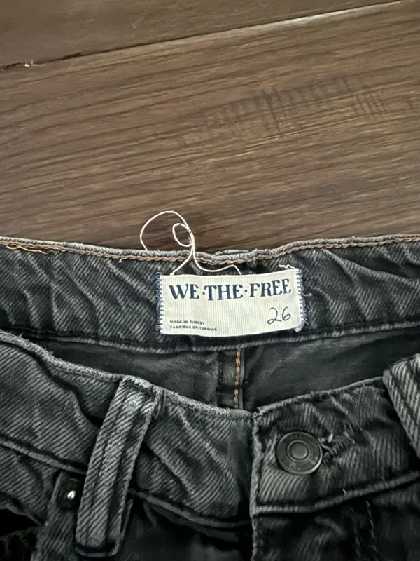 Free People Mid-Rise Carpenter Jeans - Image 5