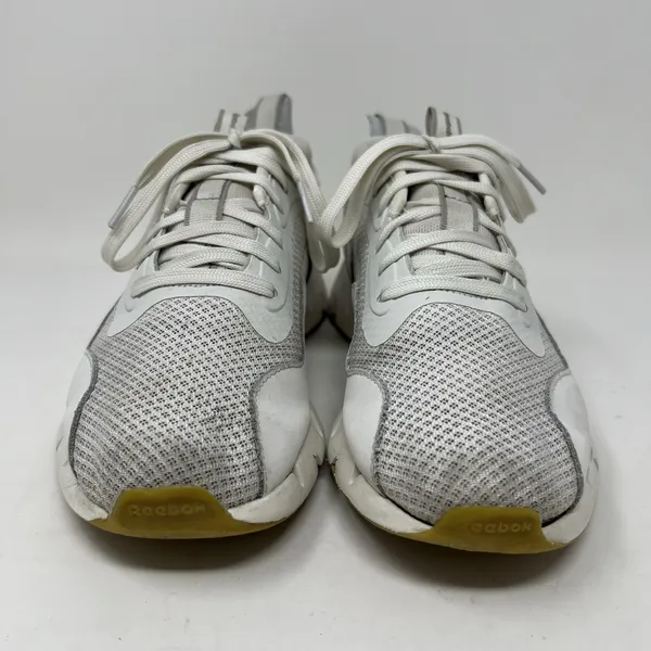 Reebok Zig Dynamica STR Women's‎ Running Shoes Size 7.5 Chalk White Gum Athletic - Image 5