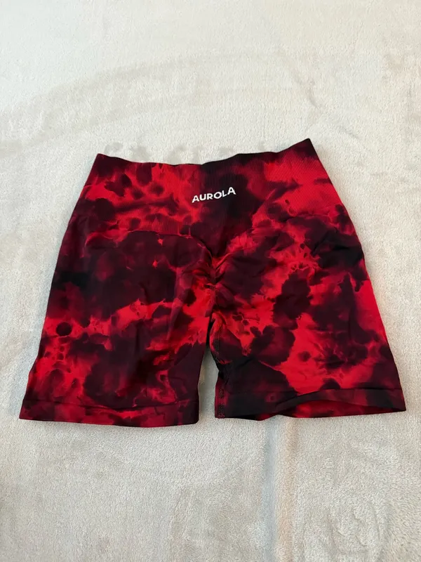 Aurola gym shorts Red - Image 2