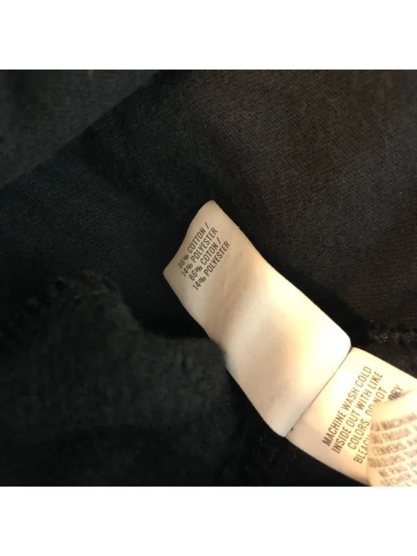 Aerie Womens Hi-Rise Black Jogger Sweatpants Drawstring Pockets Size M - Image 4