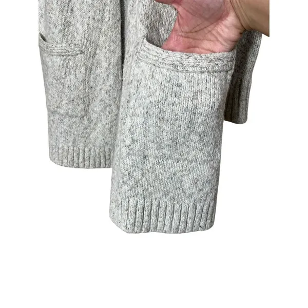 Abercrombie & Fitch Heather‎ Gray Knit Cardigan Size XS - Image 6