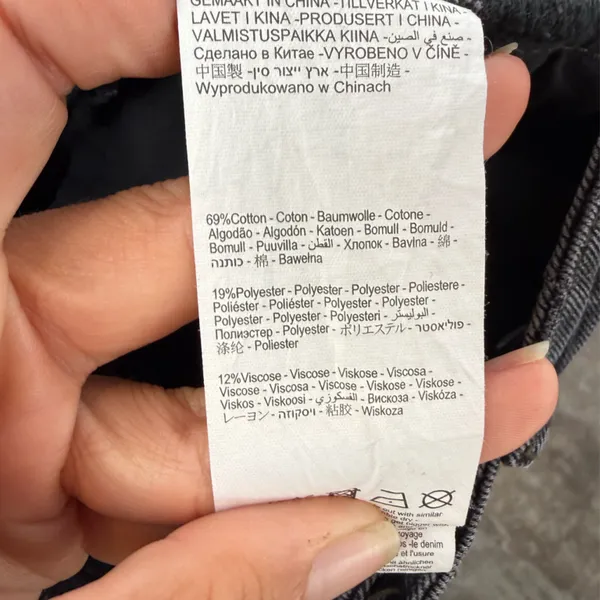 Abrand Carrie Jean in Teri‎ Black Size 26 - Image 8