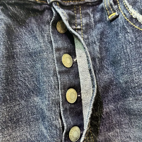 GAP Dark Blue Denim Jean Shorts - Image 3