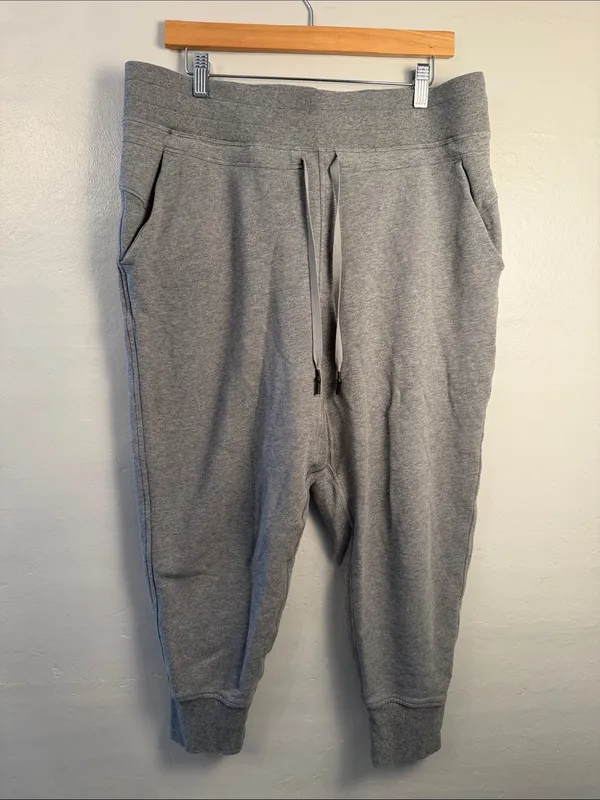 Lululemon Press Pause Jogger Heather Gray Size 12 - Image 3