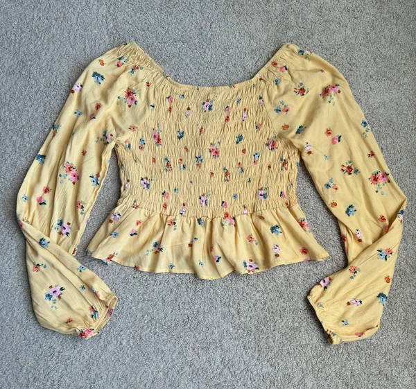 LA Hearts Floral Long Sleeve Blouse - Image 3