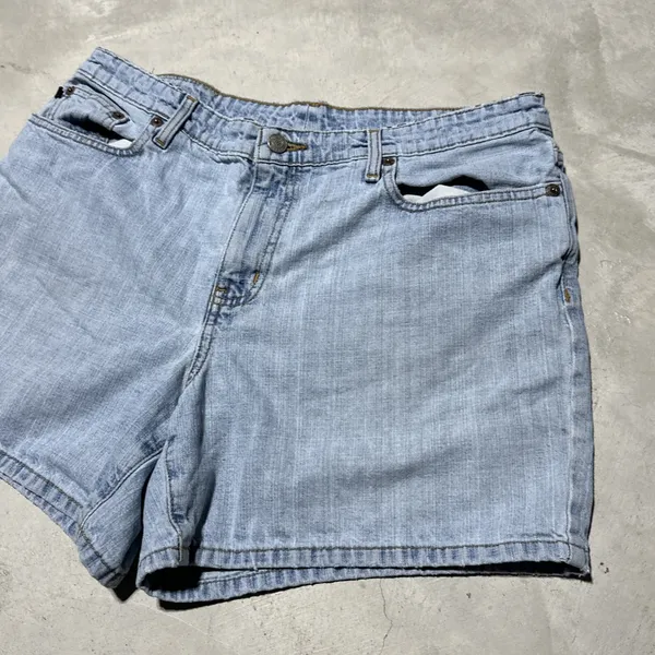 Ralph Lauren Jean Shorts Women's SZ 12 5" Saturday Denim Vintage 90s Y2K Retro - Image 7