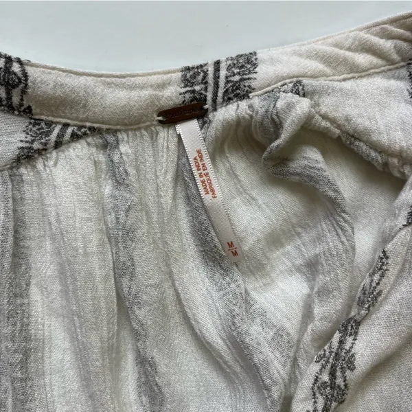 Free People Magic Pullover Top in Vanilla Combo - Image 6