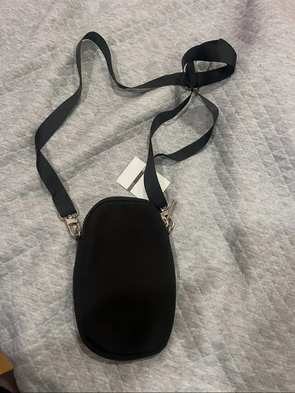 Dolls Kill Black Mini Crossbody Phone Pouch - Image 2