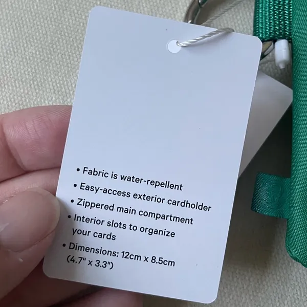 Lululemon Clippable Card Pouch - Cascadia Green - Image 13