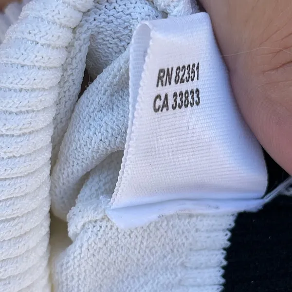 Shu shu sweater top medium White - Image 9