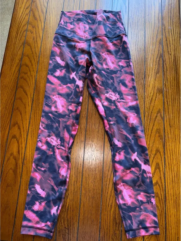 Lululemon Align High-Rise 25” Intensity Pink Blossom Size 4 NWOT - Image 3