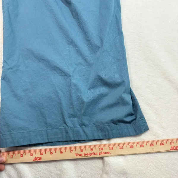 Zara Woman XS Teal Paperbag Wide Leg‎ Pant Tie Belt Minimalist Chic Summer Vaca - Image 12
