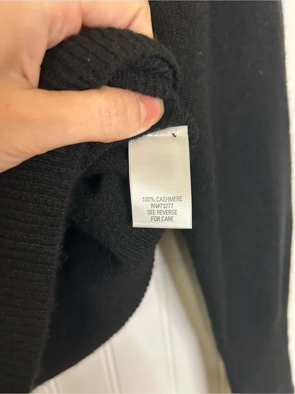 Apt. 9 Women's Argyle Cashmere Sweater Size Large - Image 5