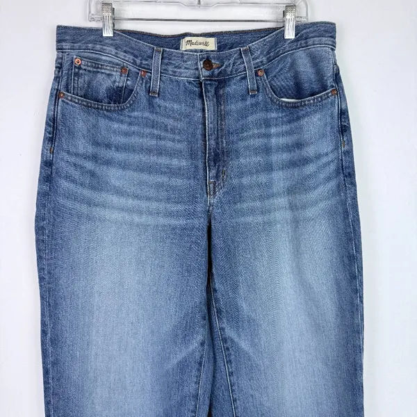 NWT Madewell The Slouchy Boyjean Rosewell Wash Rigid Size 30 NEW - Image 3