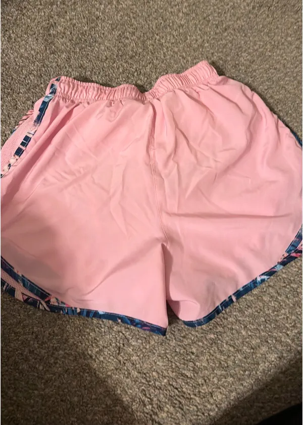 Light Pink Nike Running Shorts - Image 2