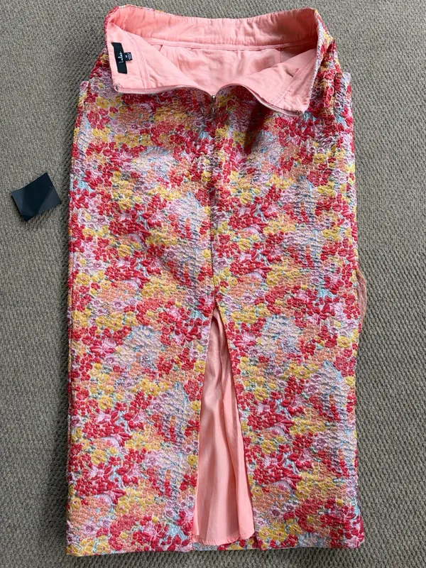 NWT Lulus Ellarina Multi Metallic Tie Strap 2 Piece Dress Size - Image 15