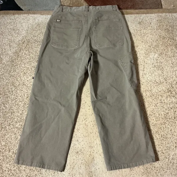 Sorel Womens Cropped Wide Leg Utility Carpenter Pants Sz 10 S5 IL‎ 8035 Gorpcore - Image 6