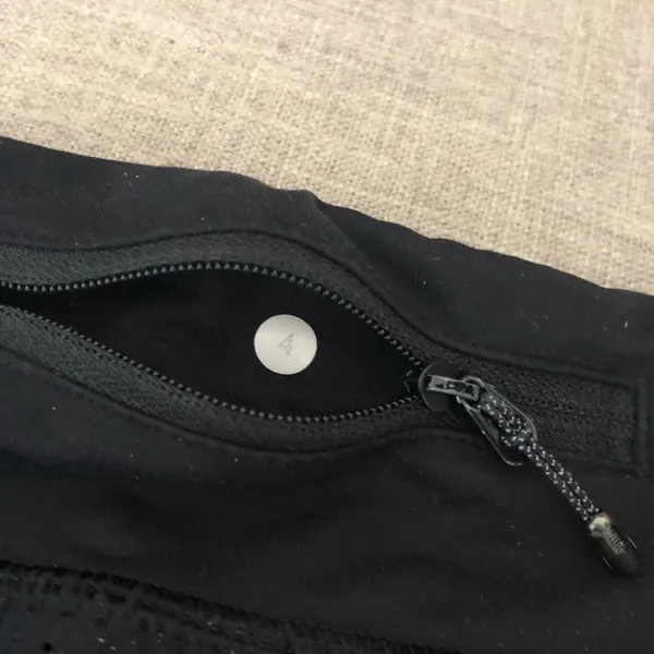 Lululemon Perforated Mesh Look Speed Shorts Athletic Running Black 4 Small - Image 5