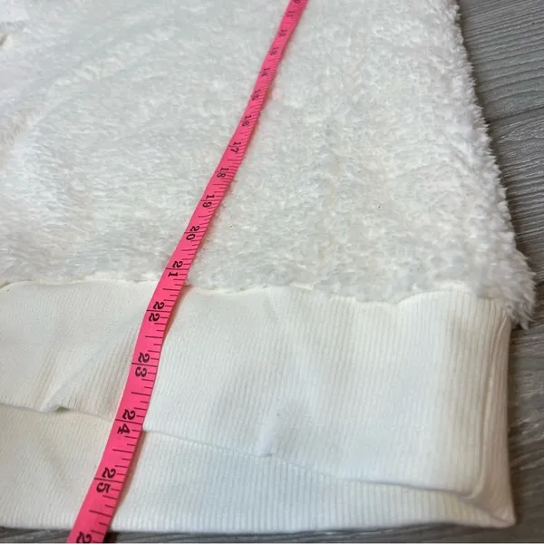 Athleta Nirvana Sherpa Funnel Neck Sweatshirt Size XS‎ - Image 5