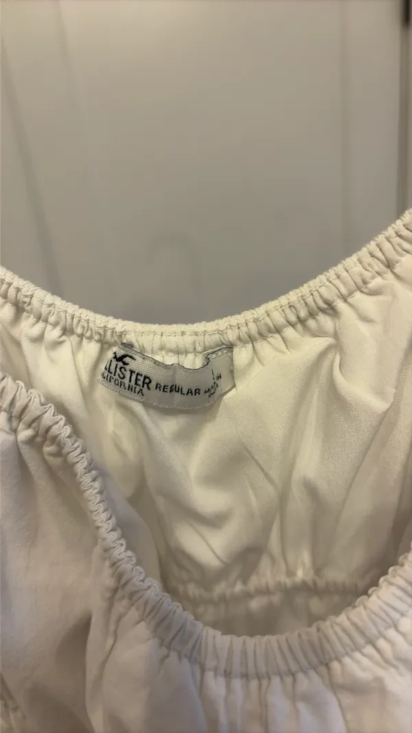Hollister White Babydoll Dress - Image 3