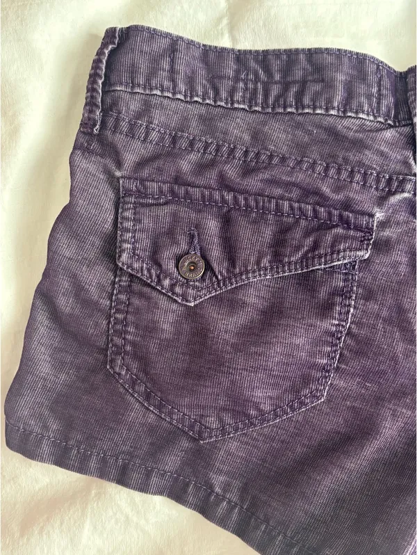 Lucky Brand Purple Jean Shorts - Image 5