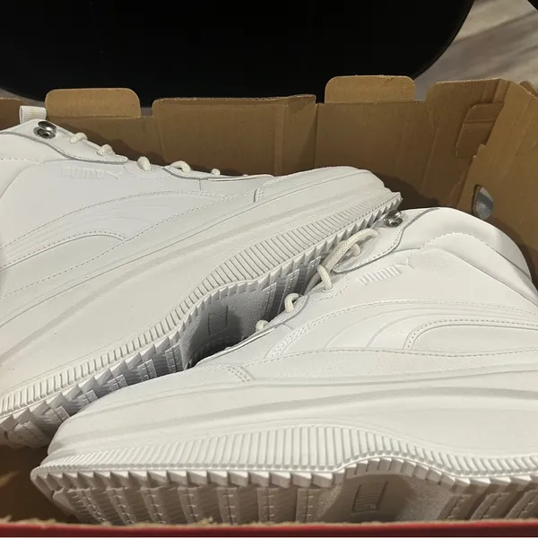 Puma White Sneakers Mayra NWOT - Image 10